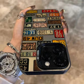 Vintage Car License Plate Phone Case for iPhone